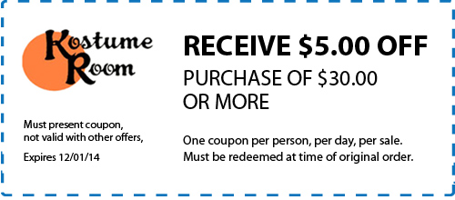$5.00 coupon on purchase of $30 or more