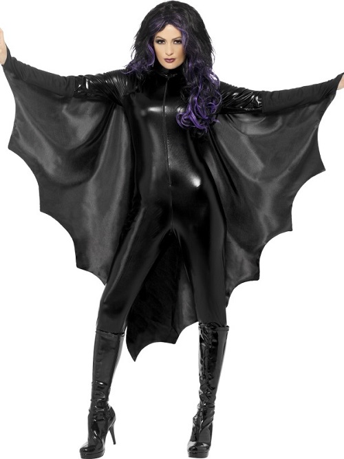 Cape with bat wings
