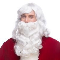 santa wig & beard set