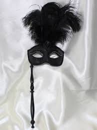 Masquerade Mask with stick