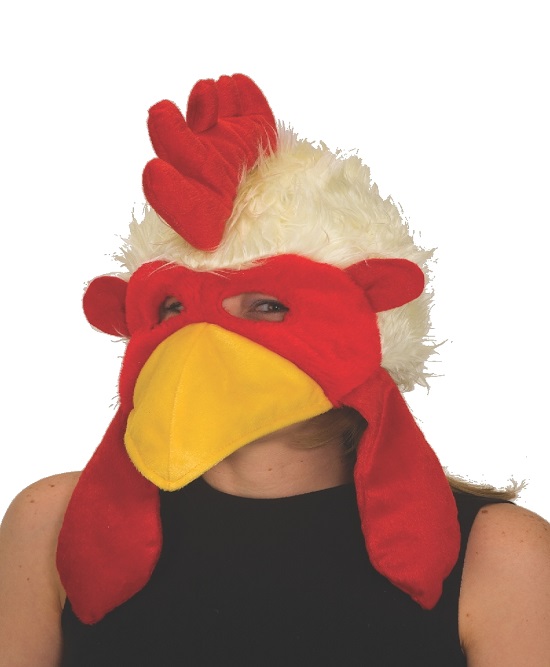 chicken hat,chicken headpiece,kostumeroom,kostume room,costumeroom,costume room,jhats