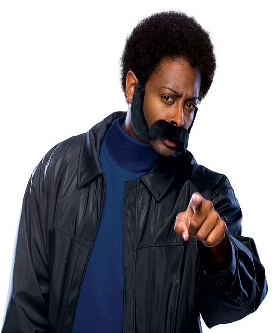 mustache & sideburns,mustache,black mustache,black sideburns,kostumeroom,kostume room,costumeroom,costume room,rubies