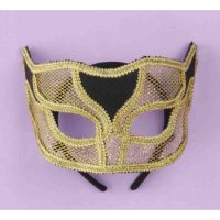 Masquerade Gold and Black Mask