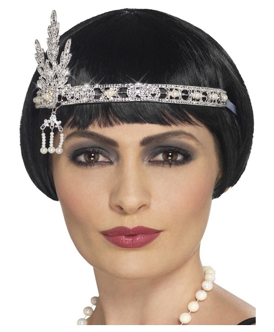 flapper headpiexe,flapper hdpc,1920's headpiece,1920's,kostumeroom,kostume room,costumeroom,costume room,smiffys