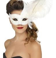 Ornate Columbia Masquerade Mask