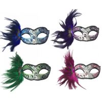 Venetian Mask w/feather