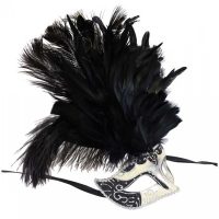 Masquerade Mask with feathers