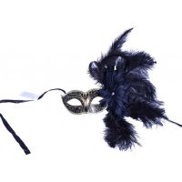 Masquerade Mask w/feathers