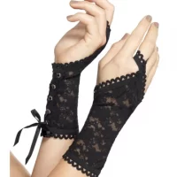 Black lace Glovettes