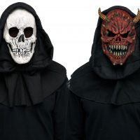 Horror Mask with Shroud