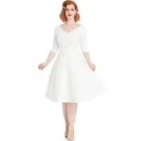 Dorothy Off White 50s Dress (Rental)