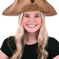 Woman’s Pirate Suede Hat