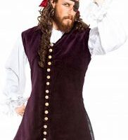 Captain Anstin Pirate Vest (Rental)