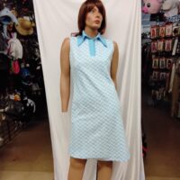 Vintage 70s Polyester Knit Dress by NPC Fashions