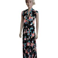 80s Vintage Womens Lounge or Hostess Gown