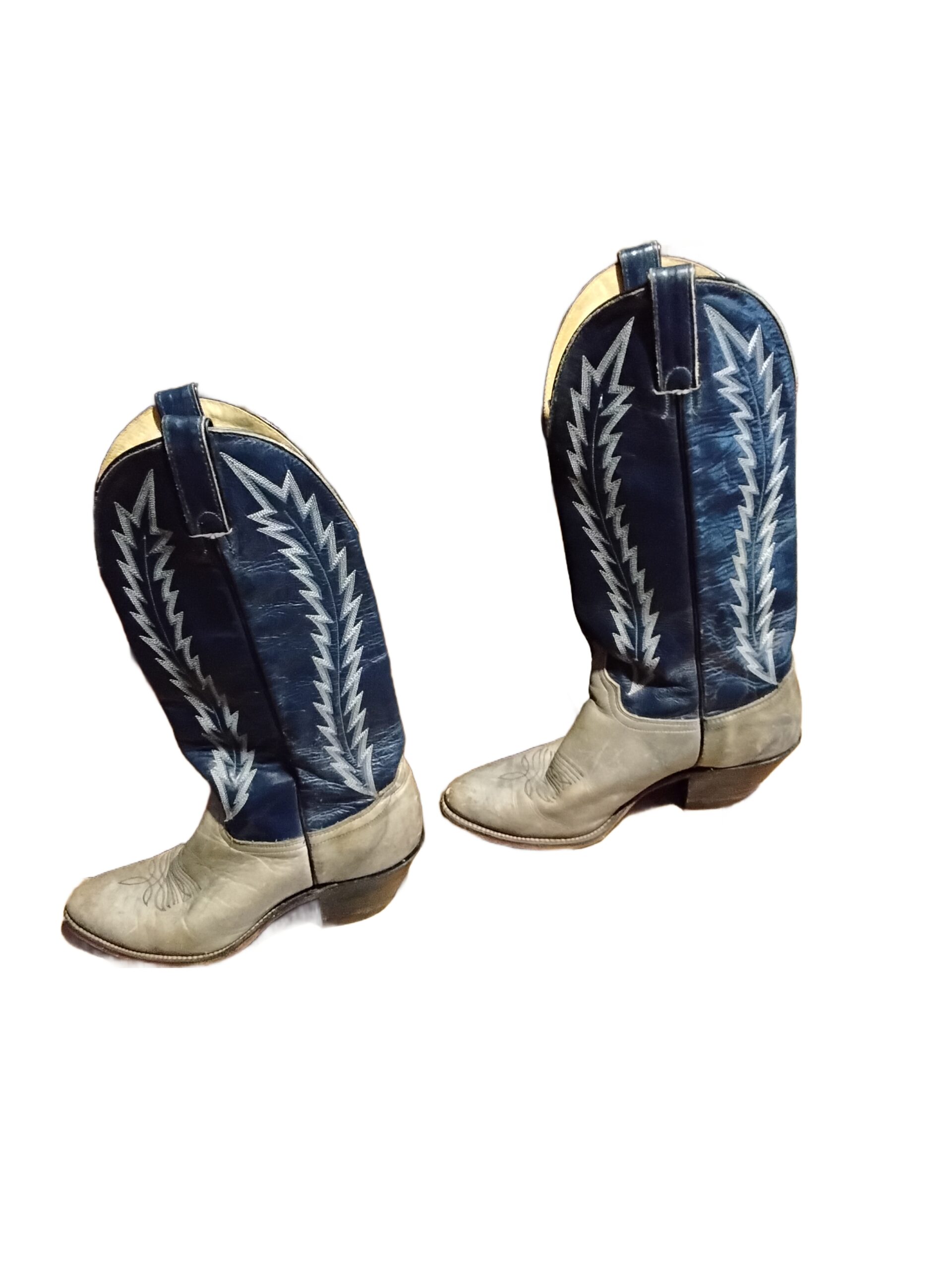 Vintage 80s Womens Cowgirl Boots