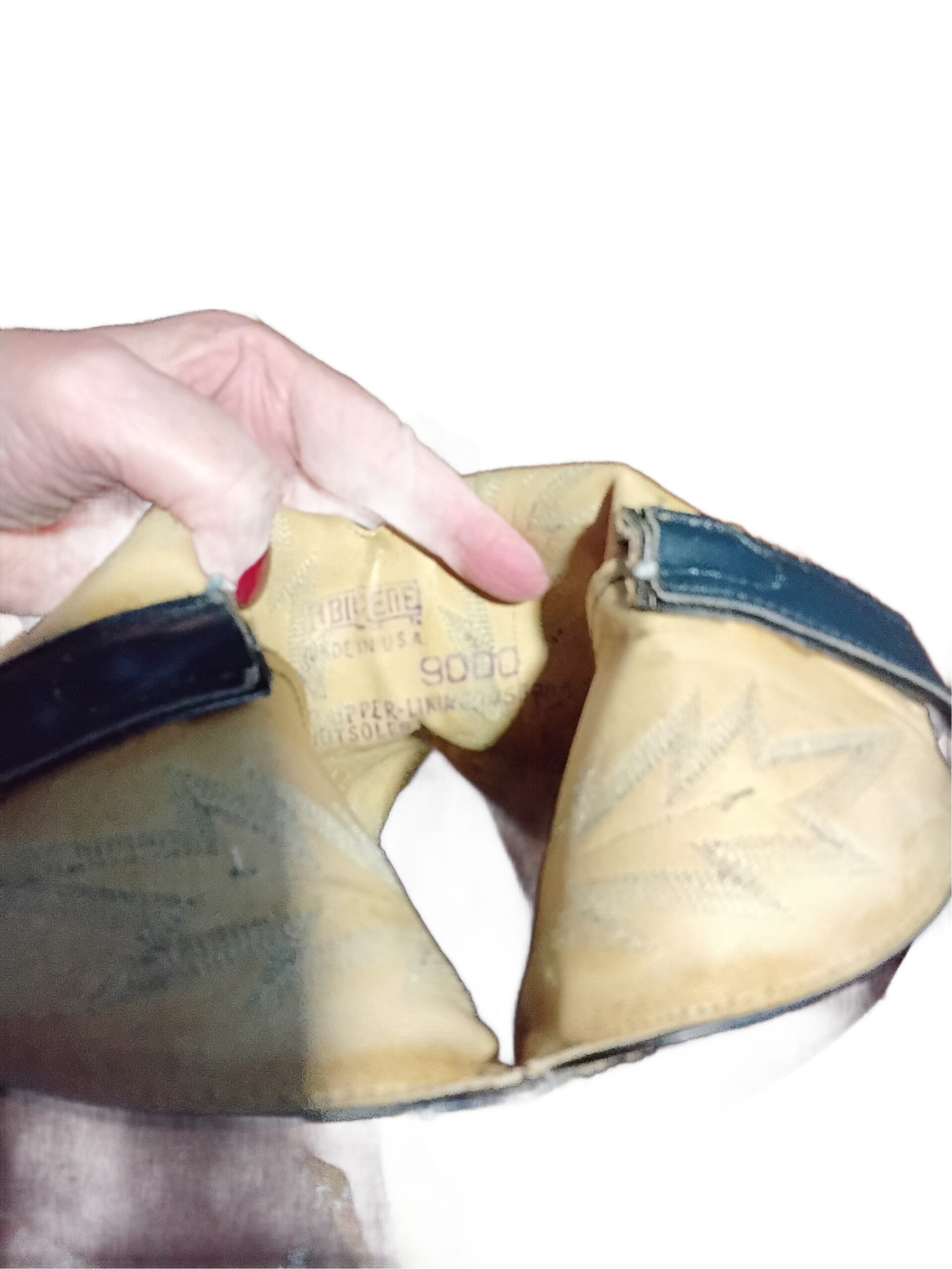 Vintage 80s Womens Cowgirl Boots - Image 3