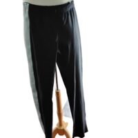 Women’s Varsity Spirit Black Cheer Dance Warmup Full Length Wide Leg Pants