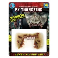 Tinsley 3D FX Transfers-Zombie Missing Jaw