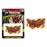 Tinsley 3D Transfers-Zombie Torn Throat