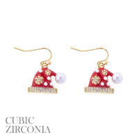 Christmas Hat Earrings