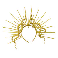 Double serpent halo headband medusa snake