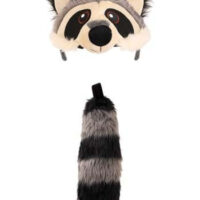 Racoon Headpiece and Tail