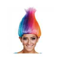 Rainbow Troll Wig