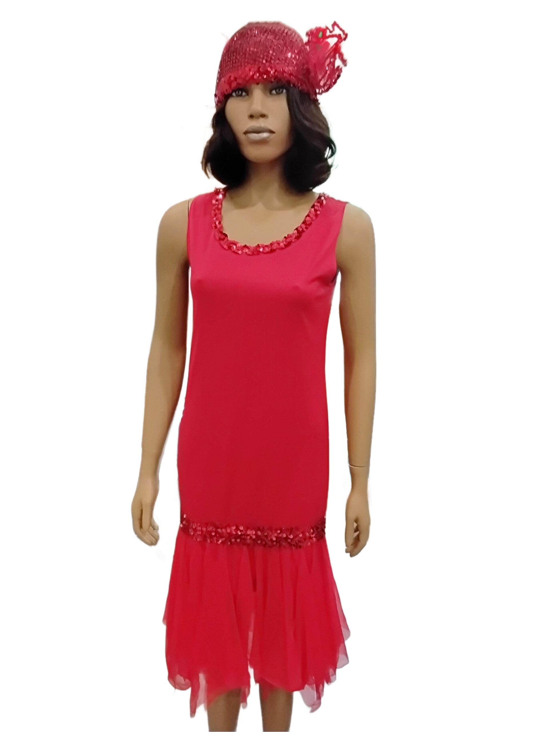 Flapper with Chiffon Skirt (Rental)