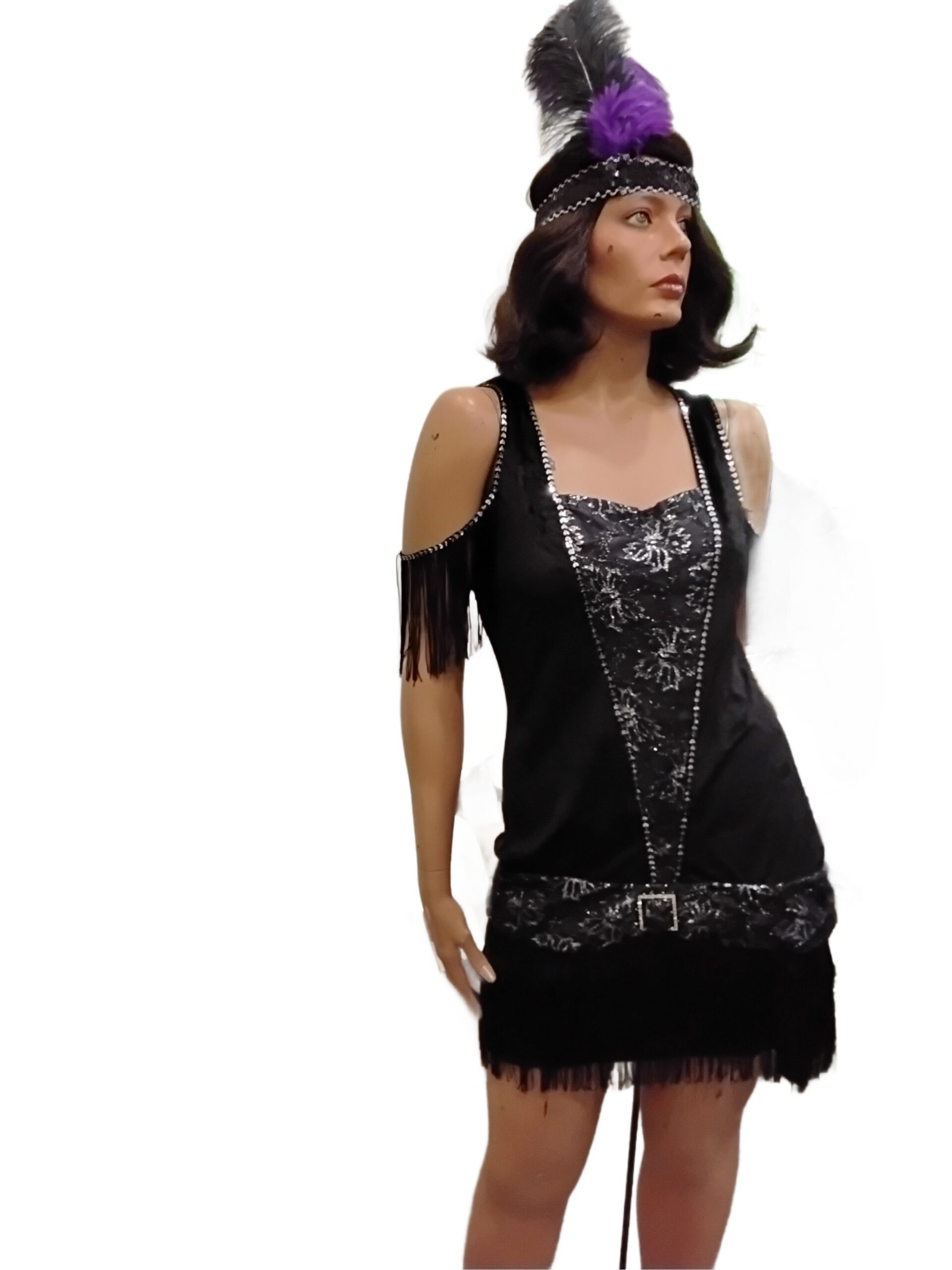 Flapper Black and Silver (Rental) - Image 2