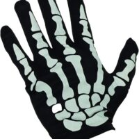 Skeleton Wrist Mens Gloves