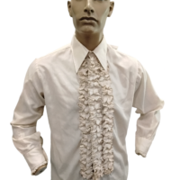 Vintage 1970s-1980s Tuxedo Shirt (Rental)