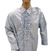 1970s-1980s Tuxedo Shirt