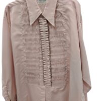 Mens 70s Tuxedo Ruffled Shirt (Rental)