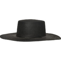 Black Prairie Flat Brim Hat